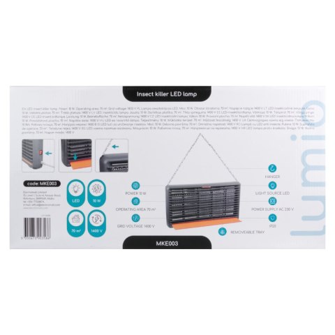 Lampa owadobójcza LED, 10 W, LUMIO