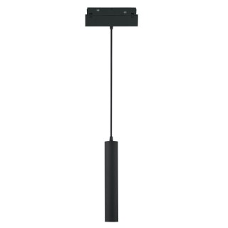 Lampa szynowa wisząca magnetyczna, 10 W, 800 lm, 4000 K, 30 cm, czarna, M-LINE DPM