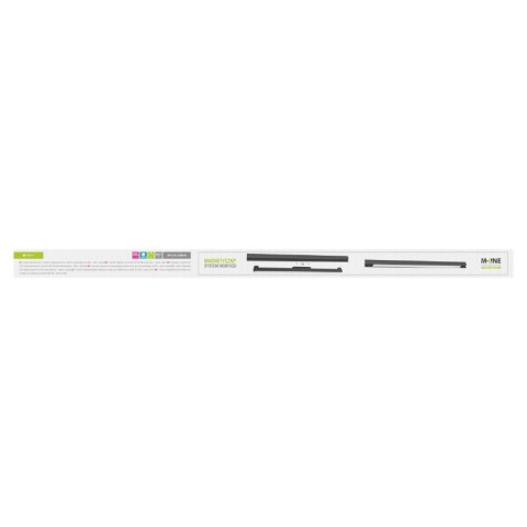 Listwa LED szynowa magnetyczna, 30 W, 90 cm, 2400 lm, 4000 K, czarny, M-LINE DPM