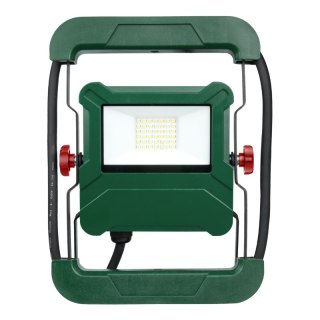 Naświetlacz LED z gniazdem AC 230 , 2700 lm, 5000 K, IP54, zielony DPM