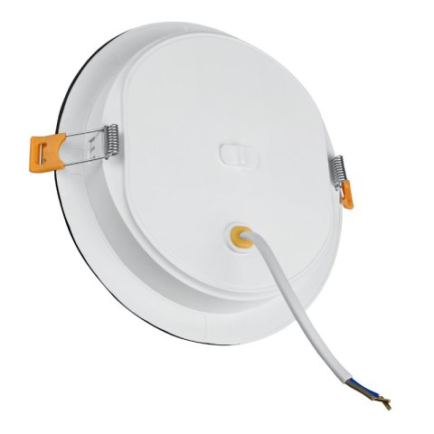 Plafon LED 2 w 1, 18 W, 1900 lm, 3000K-4000K-6000K, IP54, okrągły, czarny DPM