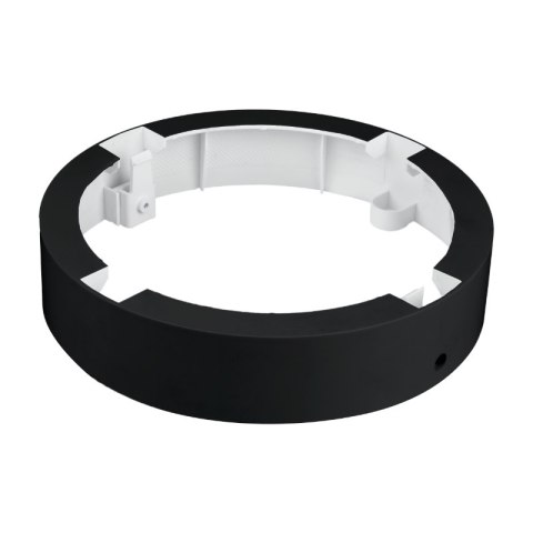 Plafon LED 2 w 1, 18 W, 1900 lm, 3000K-4000K-6000K, IP54, okrągły, czarny DPM