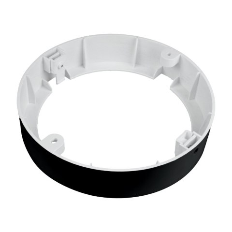 Plafon LED 2 w 1, 18 W, 1900 lm, 3000K-4000K-6000K, IP54, okrągły, czarny DPM