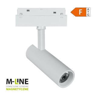 Reflektor szynowy magnetyczny, 10 W, 800 lm, 4000 K, biały, M-LINE DPM