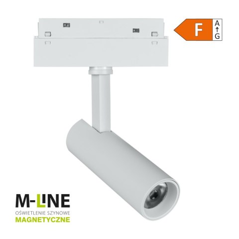 Reflektor szynowy magnetyczny, 5 W, 400 lm, 4000 K, biały, M-LINE DPM