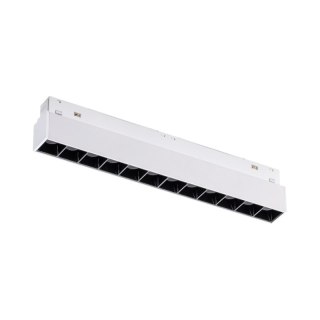 Reflektor szynowy magnetyczny liniowy, 12 W,960 lm, 4000 K, biały, M-LINE DPM