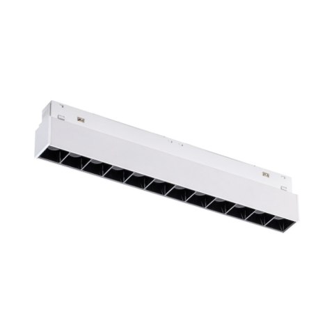 Reflektor szynowy magnetyczny liniowy, 12 W,960 lm, 4000 K, biały, M-LINE DPM