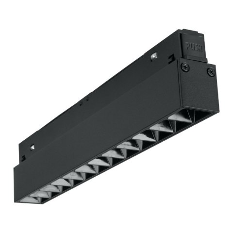 Reflektor szynowy magnetyczny liniowy, 12 W, 960 lm, 4000 K, czarny, M-LINE DPM