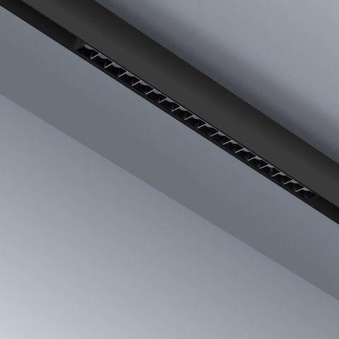 Reflektor szynowy magnetyczny liniowy, 18 W, 1400 lm, 4000 K, czarny, M-LINE DPM