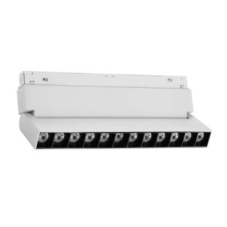 Reflektor szynowy magnetyczny liniowy, regulowany, 12 W, 960 lm, 4000 K, biały, M-LINE DPM