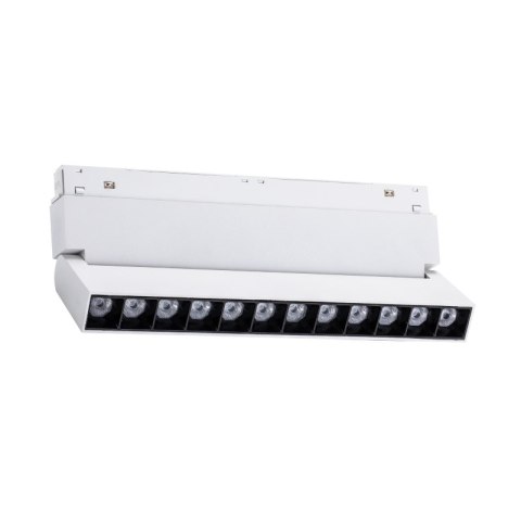 Reflektor szynowy magnetyczny liniowy, regulowany, 12 W, 960 lm, 4000 K, biały, M-LINE DPM