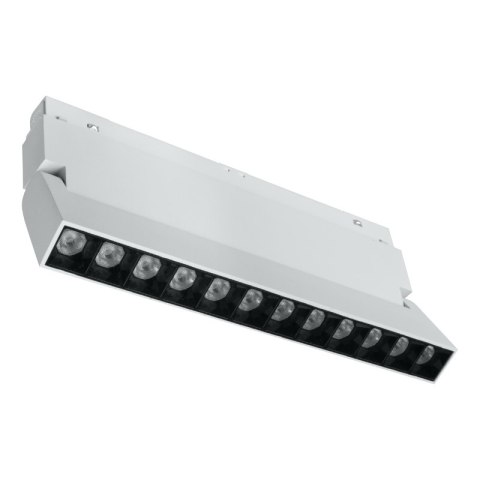 Reflektor szynowy magnetyczny liniowy, regulowany, 12 W, 960 lm, 4000 K, biały, M-LINE DPM