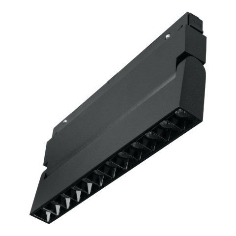 Reflektor szynowy magnetyczny liniowy, regulowany, 12 W, 960 lm, 4000 K, czarny, M-LINE DPM