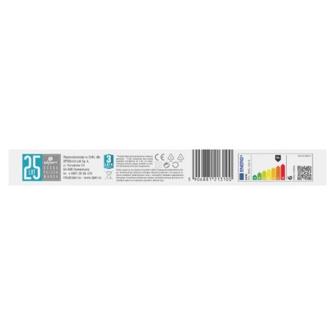 Reflektor szynowy magnetyczny liniowy, regulowany, 6 W, 480 lm, 4000 K, czarny, M-LINE DPM