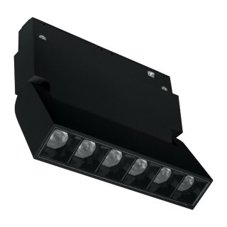 Reflektor szynowy magnetyczny liniowy, regulowany, 6 W, 480 lm, 4000 K, czarny, M-LINE DPM