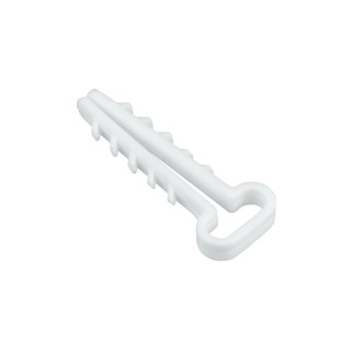 Uchwyt do przewodów płaskich, 3x1.5-2.5 mm2, biały, 100 szt.