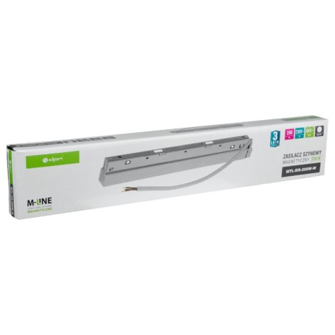 Zasilacz do szynoprzewodów magnetycznych, 200 W, DC 48 V, biały, M-LINE DPM