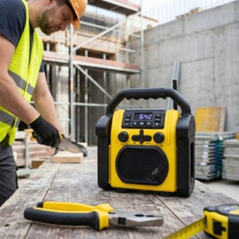 Adler Radio budowlane z Bluetooth - IPX 54