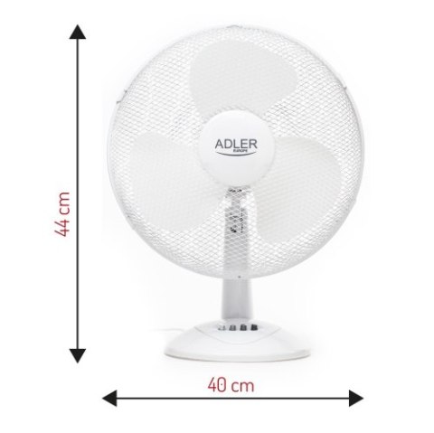 Adler Wentylator biurkowy 40cm