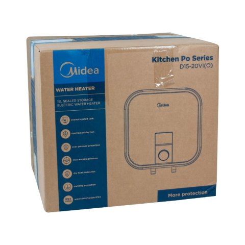 Elektryczny podgrzewacz wody akumulacyjny, 15 l, D15-20VI(O), Midea
