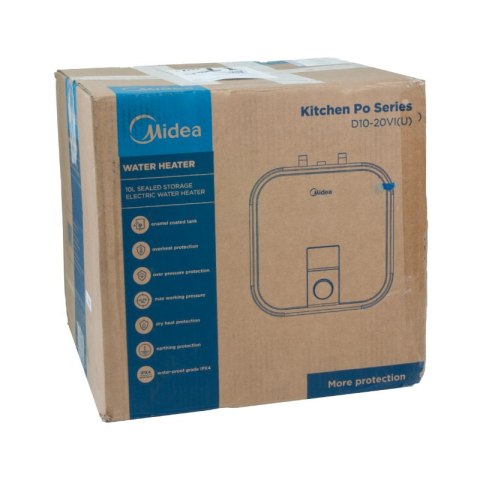 Elektryczny podgrzewacz wody akumulacyjny, 15 l, D15-20VI(U), Midea