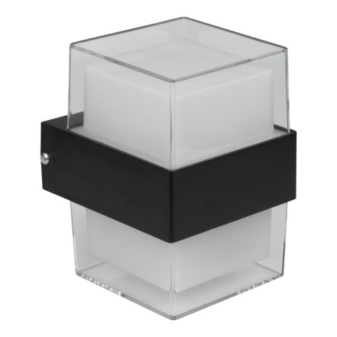 Kinkiet zewnętrzny LED, 10 W, 1000 lm, 4000 K, IP54, czarny