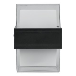 Kinkiet zewnętrzny LED, 10 W, 1000 lm, 4000 K, IP54, czarny