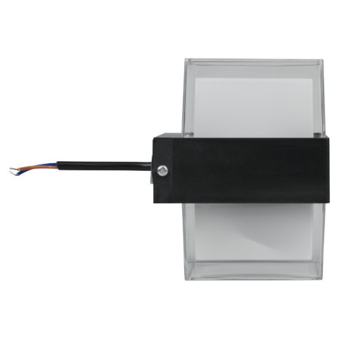 Kinkiet zewnętrzny LED, 10 W, 1000 lm, 4000 K, IP54, czarny