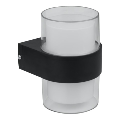 Kinkiet zewnętrzny LED, 10 W, 1000 lm, 4000 K, IP54, czarny
