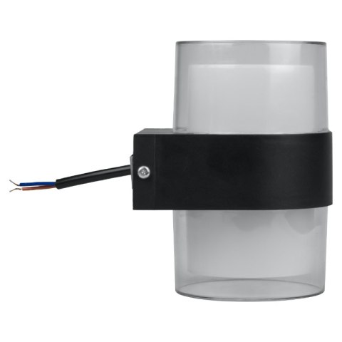Kinkiet zewnętrzny LED, 10 W, 1000 lm, 4000 K, IP54, czarny