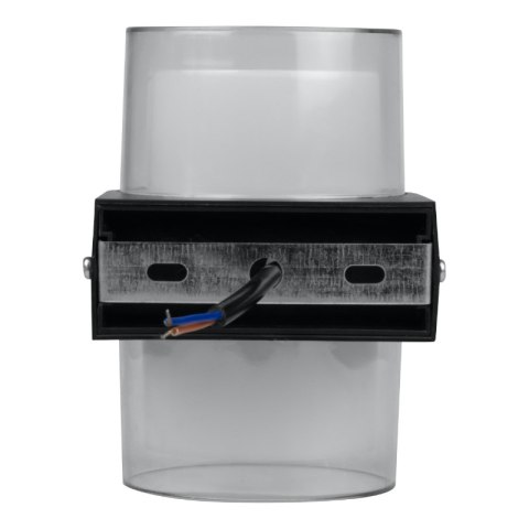 Kinkiet zewnętrzny LED, 10 W, 1000 lm, 4000 K, IP54, czarny