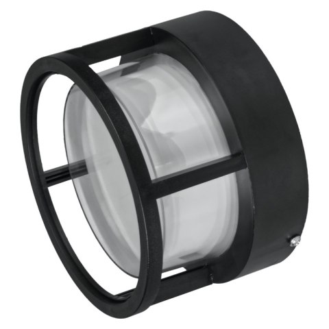 Kinkiet zewnętrzny LED, 12 W, 1200 lm, 4000 K, IP54, czarny