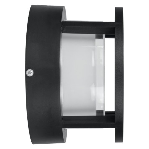Kinkiet zewnętrzny LED, 12 W, 1200 lm, 4000 K, IP54, czarny