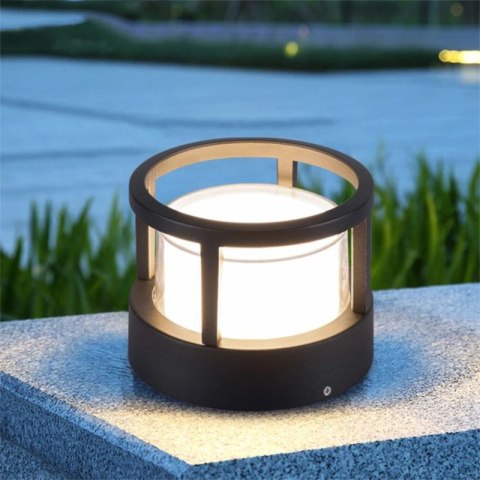 Kinkiet zewnętrzny LED, 12 W, 1200 lm, 4000 K, IP54, czarny