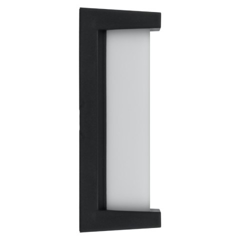 Kinkiet zewnętrzny LED, 18 W, 1800 lm, 4000 K, IP54, czarny