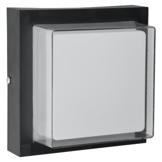 Kinkiet zewnętrzny LED, 18 W, 1800 lm, 4000 K, IP54, czarny