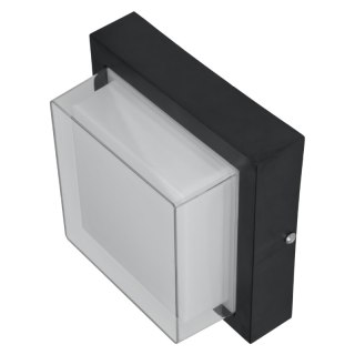 Kinkiet zewnętrzny LED, 18 W, 1800 lm, 4000 K, IP54, czarny