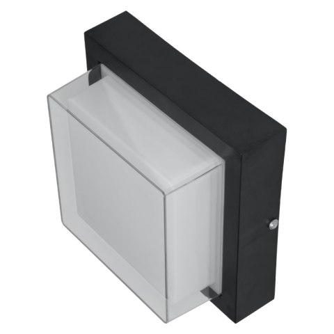 Kinkiet zewnętrzny LED, 18 W, 1800 lm, 4000 K, IP54, czarny