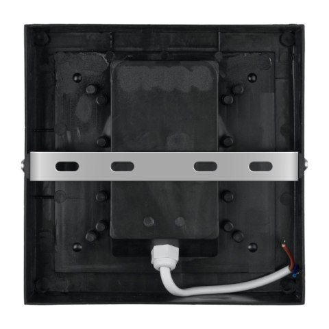 Kinkiet zewnętrzny LED, 18 W, 1800 lm, 4000 K, IP54, czarny