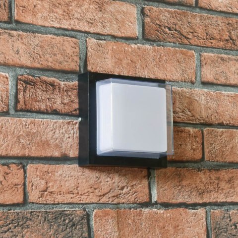 Kinkiet zewnętrzny LED, 18 W, 1800 lm, 4000 K, IP54, czarny