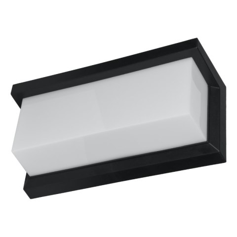 Kinkiet zewnętrzny LED, 18 W, 1800 lm, 4000 K, IP54, czarny