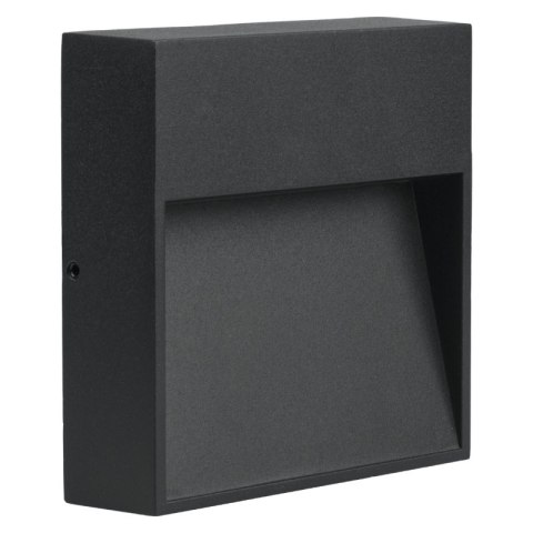 Kinkiet zewnętrzny LED, 3 W, 270 lm, 4000 K, IP54, czarny