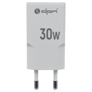Ładowarka sieciowa 2 x USB (A+C), QC 3.0, PD, PPS, 3 A, 30 W, biała