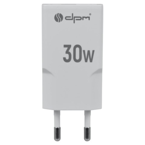 Ładowarka sieciowa 2 x USB (A+C), QC 3.0, PD, PPS, 3 A, 30 W, biała