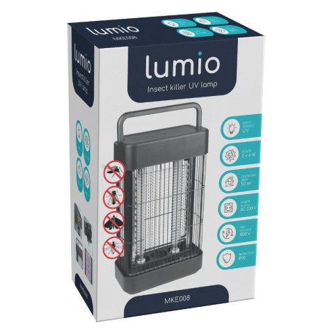 Lampa owadobójcza LED, 2 x 6 W, LUMIO