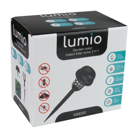 Lampa owadobójcza LED solarna 2 w 1, LUMIO