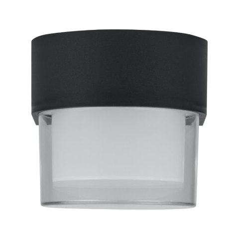 Lampa solarna zewnętrzna, 2 W, 300 lm, 3000/6000 K, IP65, czarna