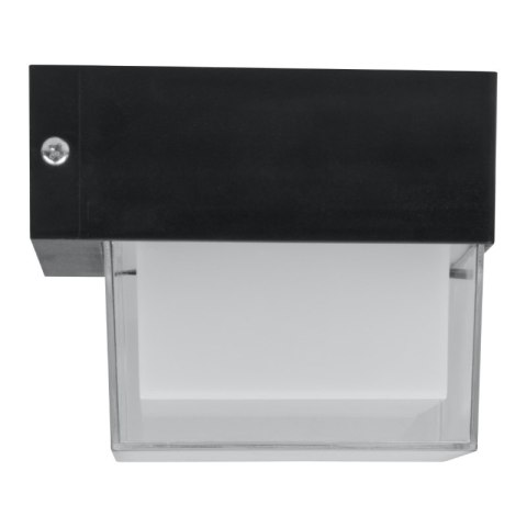 Lampa solarna zewnętrzna, 2 W, 300 lm, 3000/6000 K, IP65, czarna