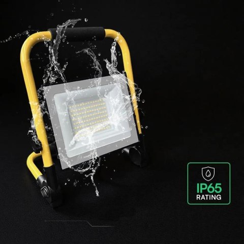 Naświetlacz przenośny 50W LED Floodlight CREE CHIP Black Body L Plug 6400K