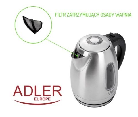 Adler Czajnik metalowy 1,7 L